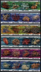 Cook Islands 564-81 MNH Coral, Marine Life