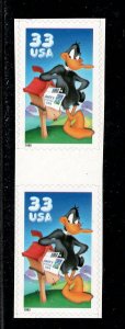 UNITED STATES SC# 3306 HORZ GUTTER PAIR VF/NH