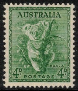 AUSTRALIA 1942 4d Koala, Perf 15x14; Scott 171, SG 188; MNH