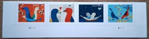 United States #6046-6049 (78c) Love strip of 4 MNH (2026)