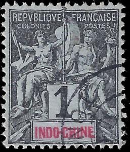 Indochina 1892 YT 3 uf