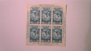 US SCOTT# 735 SOUV SHEET MNH