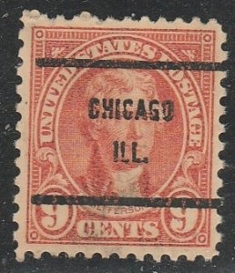 United States   (Precancel)   Chicago   ill.   (6)