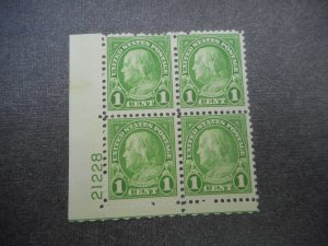 # 632 Fine NH Plate Block