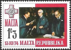 Malta 1975 Scott # 488 Mint NH. All Additional Items Ship Free.