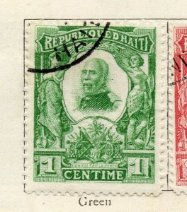 Hayti 1904 Early Issue Fine Used 1c. NW-116100