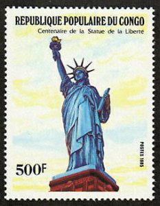 Congo, Peoples Republic Stamp 739  - Statue of Liberty