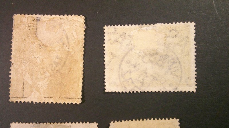Tasmania (Australia) 1899-1902 Classic Scott# 86-93 less #87 VF-XF USED set of 8