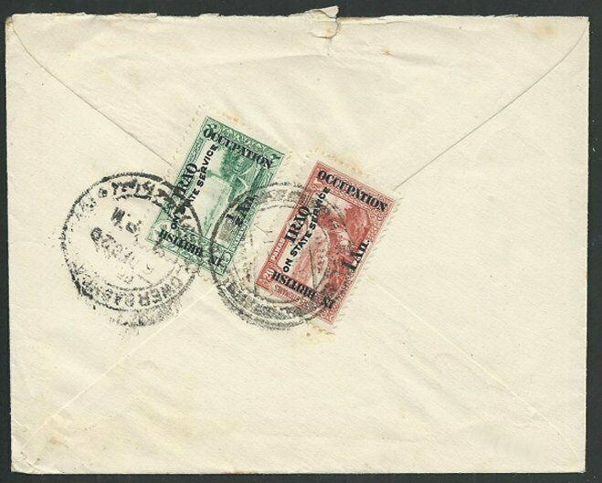 IRAQ 1920 Officials on OHMS cover Lower Baghdad cd.........................61797