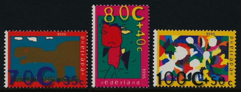 Netherlands B679-91 MNH Art, Children's Computer Drawings