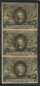 UNITED STATES (US) FRACTIONAL CURRENCY 5c 1863 ISSUE