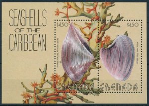 [109073] Grenada 2013 Marine life seashells Souvenir Sheet MNH