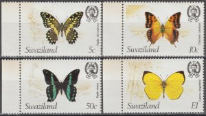 EDSROOM-21855 Swaziland 399-402 MNH 1982 Complete Butterflies