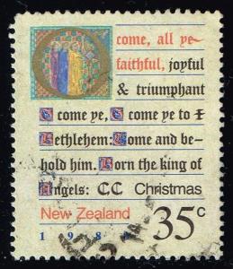 New Zealand #908 Christmas Carols; Used (0.40)