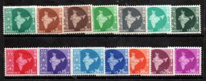 India 275-288 Set Mint hinged