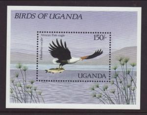 Uganda 578 Eagle Souvenir Sheet MNH VF