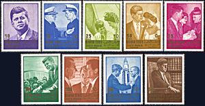 Mahra State Michel 16 A-24A, MNH, John F. Kennedy Life Retrospective