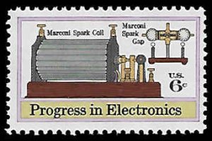 PCBstamps   US  #1500  6c Electronics - Marconi, MNH, (8)