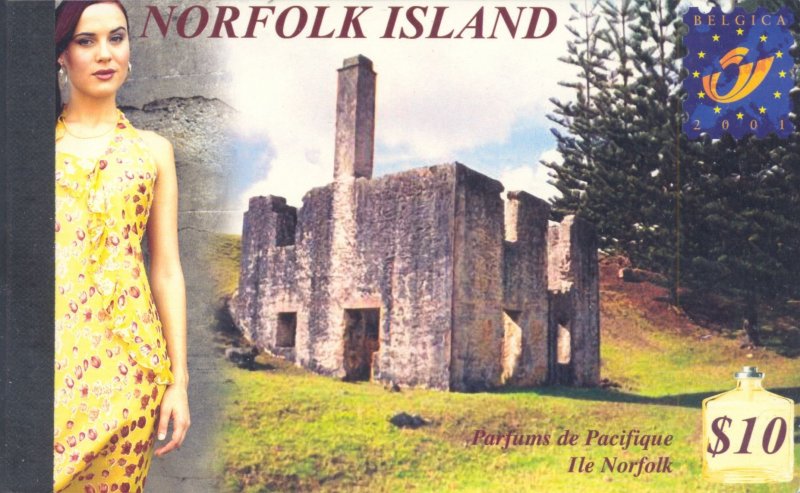Norfolk Island Scott #'s 734a - 739a MNH Booklet Belgica 2001