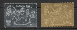 Guyana - 1992  $600 Sports Thematics/ Silver & Gold       -         Lot 0424028