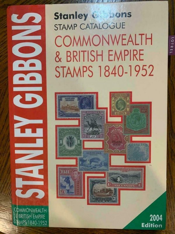 Stanley Gibbons Commonwealth & British Empire 1840-1952,Stamp Philately Book