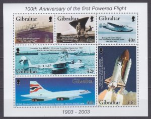 2003 Gibraltar 1036-1041/B54 NASA Space Shuttle Columbia 8,00 €