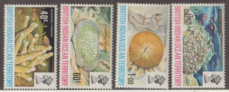 British Indian Ocean Territory Scott #44-47 Stamps - Mint NH Set