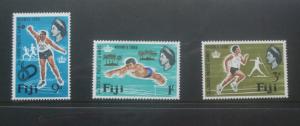 FIJI 1967 SG356-358 MNH