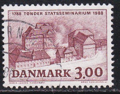 Denmark # 859, Teachers College, Used