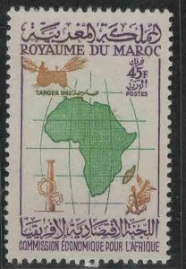 Morocco Scott 35  MNH** 1960 Map of Africa stamp CV $1.10