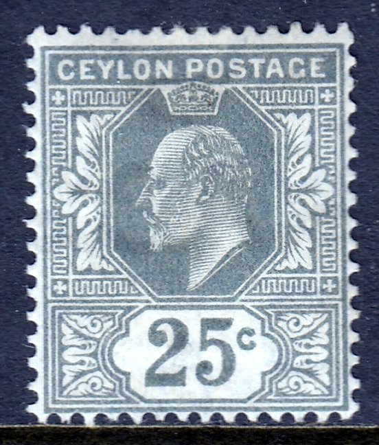 Ceylon - Scott #187 - MH - SCV $3.00