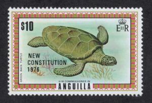 ANGUILLA Sc# 246 MNH, FVF Green Back Turtle