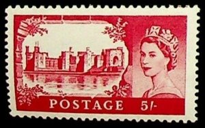 GB 1955 5s SG 537 ** MNH QEII (002857) Waterlow  High Values