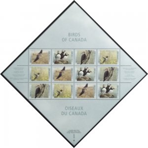 Canada 1594ii|BK241b Birds of Canada Sheets and Booklets Complete MNH