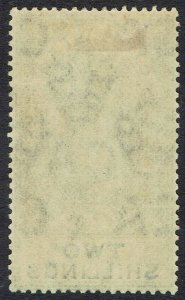 GIBRALTAR 1904 KEVII 2/- WMK MULTI CROWN CA  