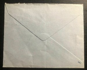 1946 Tangier Morocco British Agencies Airmail Cover to Glasgow Scotland