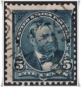 SC#281 5¢ Grant (1898) Used 