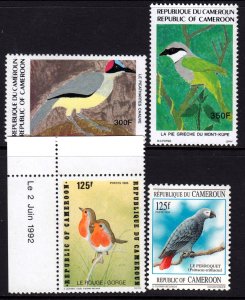 Cameroun 1991-95 Birds Mint MNH Accumulation