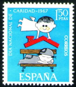 SPAIN Scott 1471 MNH** 1967 Caritas stamp