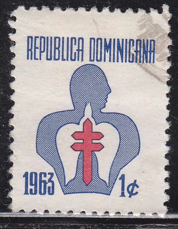 Dominican Republic RA34 Postal Tax Stamp 1963