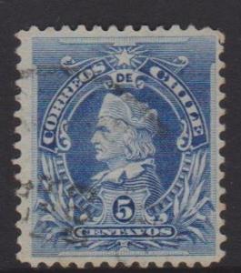 Chile Sc#53 Used