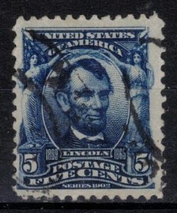 USA - Scott 304 w/ Registry Cancel (J)