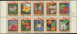 Cuba #2633a, 43a, 58a, Inc Set, W/O 2648a, Stp of 5, 2 Blks of 10, 1983, Bird...