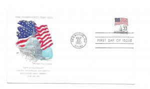 2115b 22c Flag experimental 'Test' coil Farnam, HF, FDC