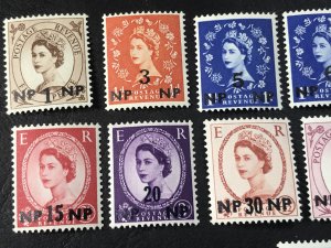 MUSCAT/OMAN # 79-93-MINT/HINGED-----COMPLETE SET------1960-61