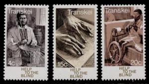 Transkei 38-40 MNH Help to the Blond, Braille