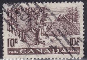 Canada 301 Drying Animal Hides 1950