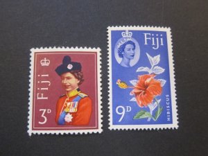 Fiji 1962 Sc 178,180 MH