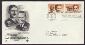 US Tesla Inventors 1983 PCS Typed FDC BIN