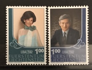 Liechtenstein 1982 #735-6, MNH, CV $1.50